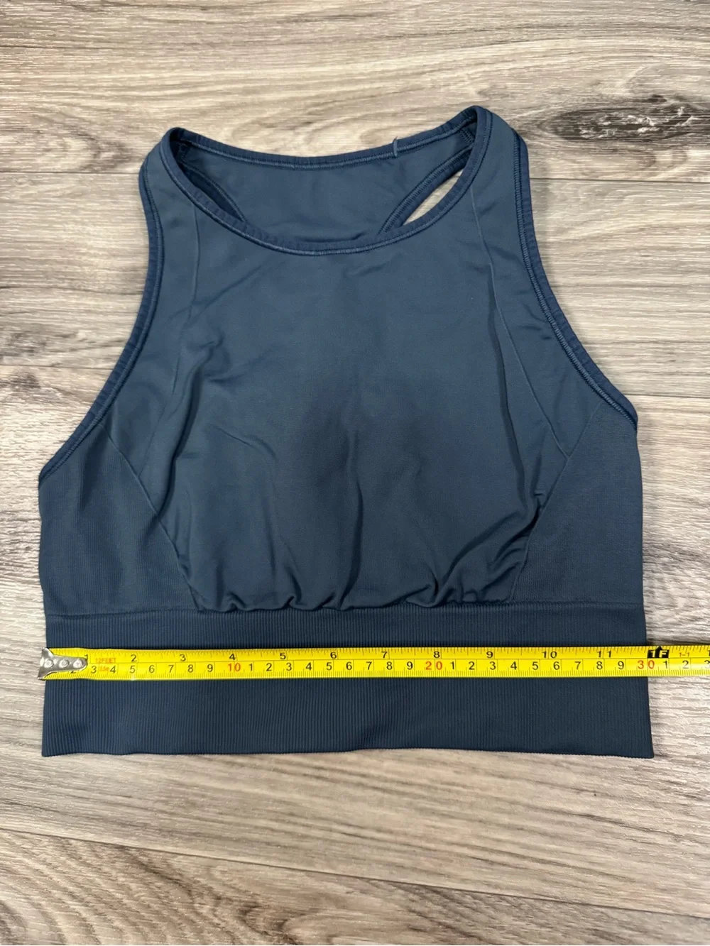 Lululemon Ebb to Train Bra in Iron Blue Size 6